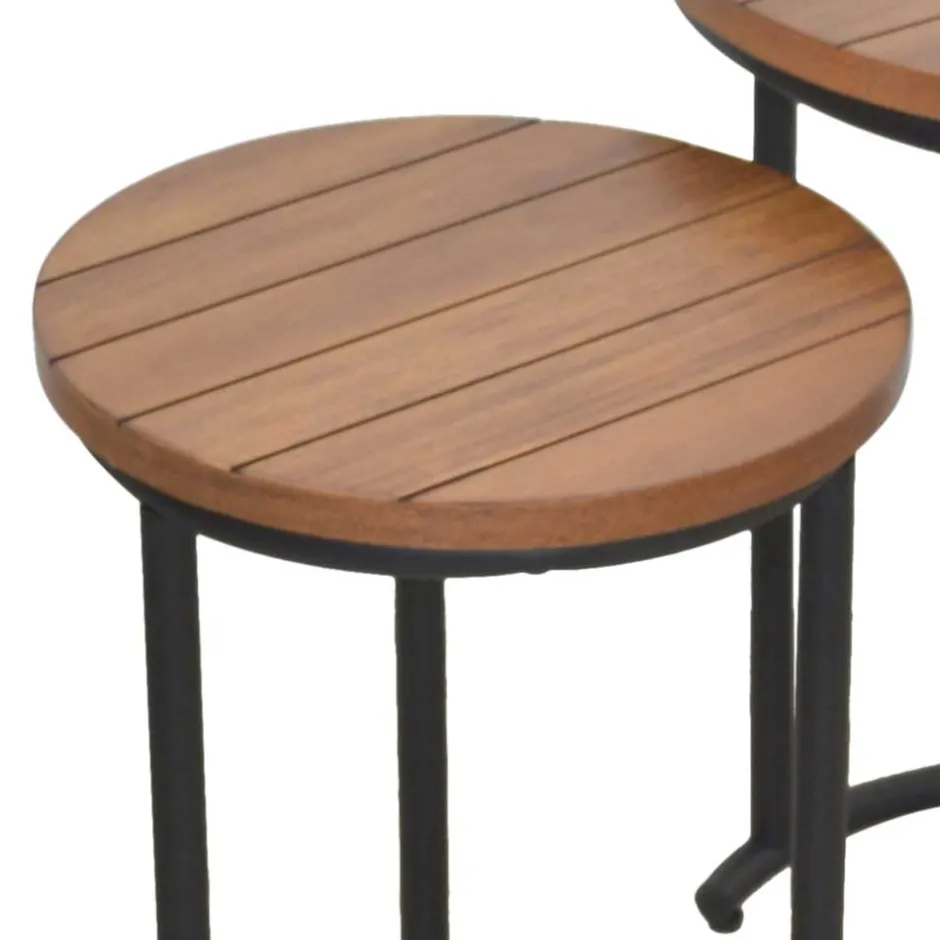 Zweisatztisch in Walnuss Braun - Elefontra (zweiteilig)^Wohnen Best