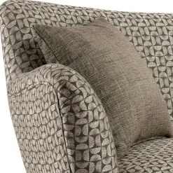 Wohnen Zweisitzer Designsofa in Beige Braun gemustert - Regiovs