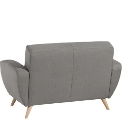 Zweisitzer Sofa in Grau Microfaser - Durencas^Wohnen Online