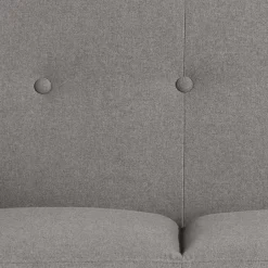 Zweisitzer Sofa in Grau Microfaser - Durencas^Wohnen Online